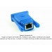 Extensor DVI-D vía RJ45 UTP Cat5e /6, alcance de 45m